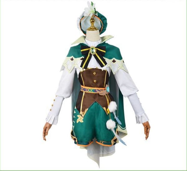 Genshin Impact Wendy's Anime Cosplay Costume