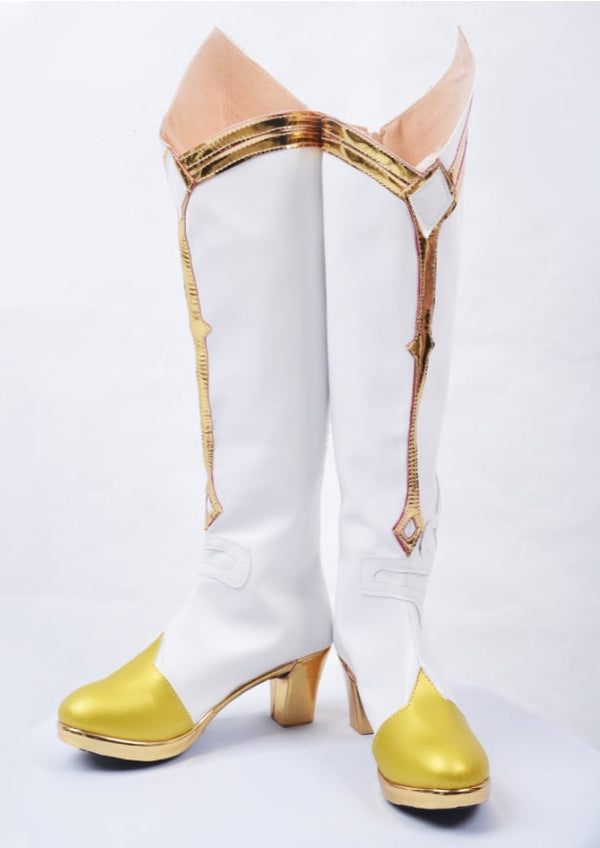 Genshin Impact Lumine Cosplay Boots