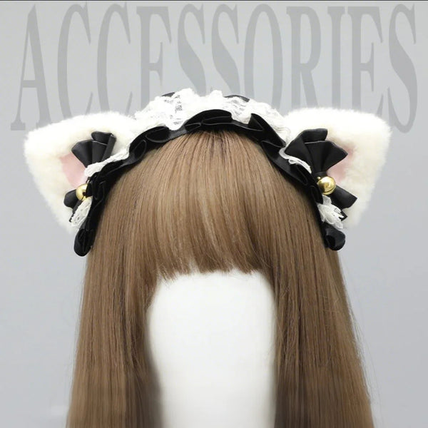 Lace & Bowknot Cosplay Accessory
