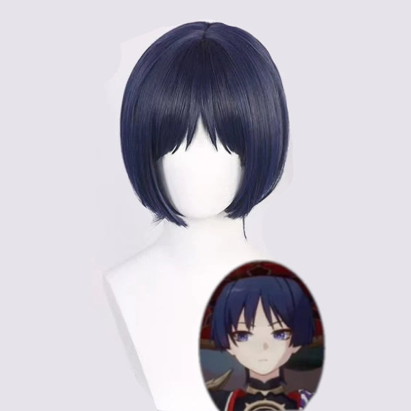 Genshin Impact Wanderer Cosplay Wig